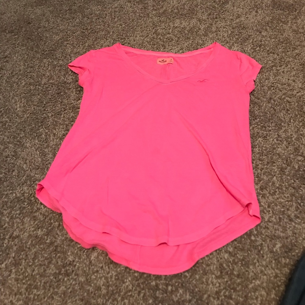 Hollister! Pink shirt!! Small!